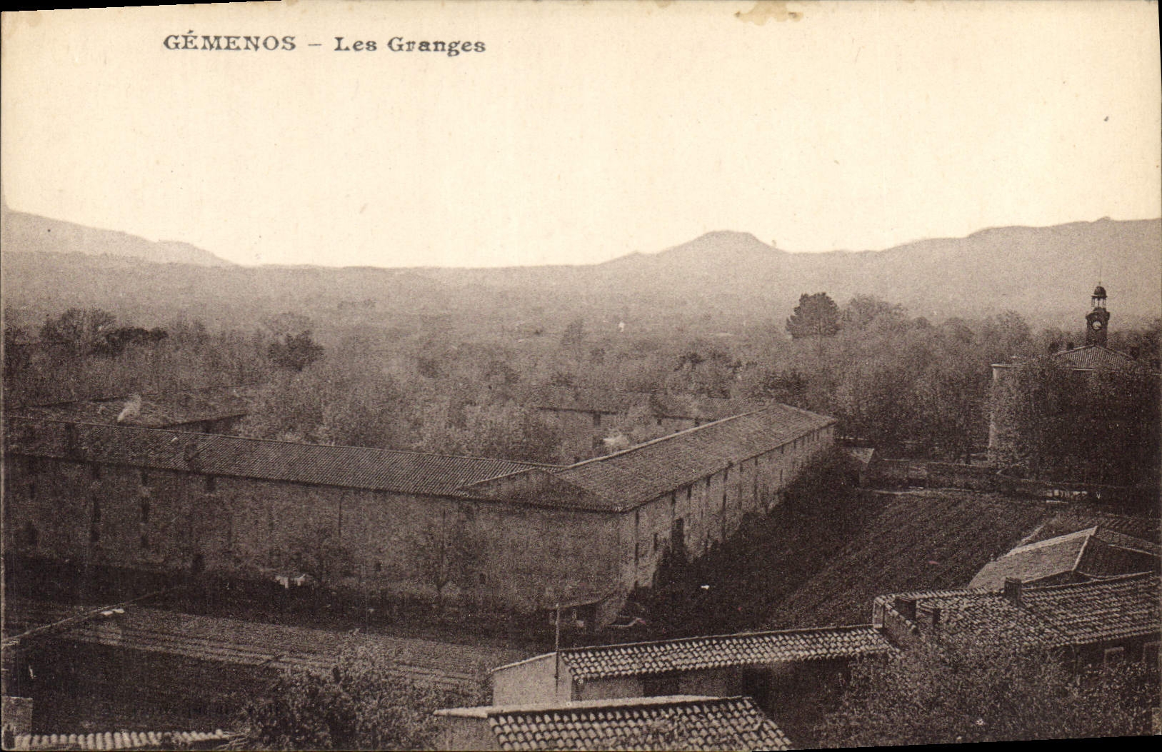 CPA Gemenos Les Granges 