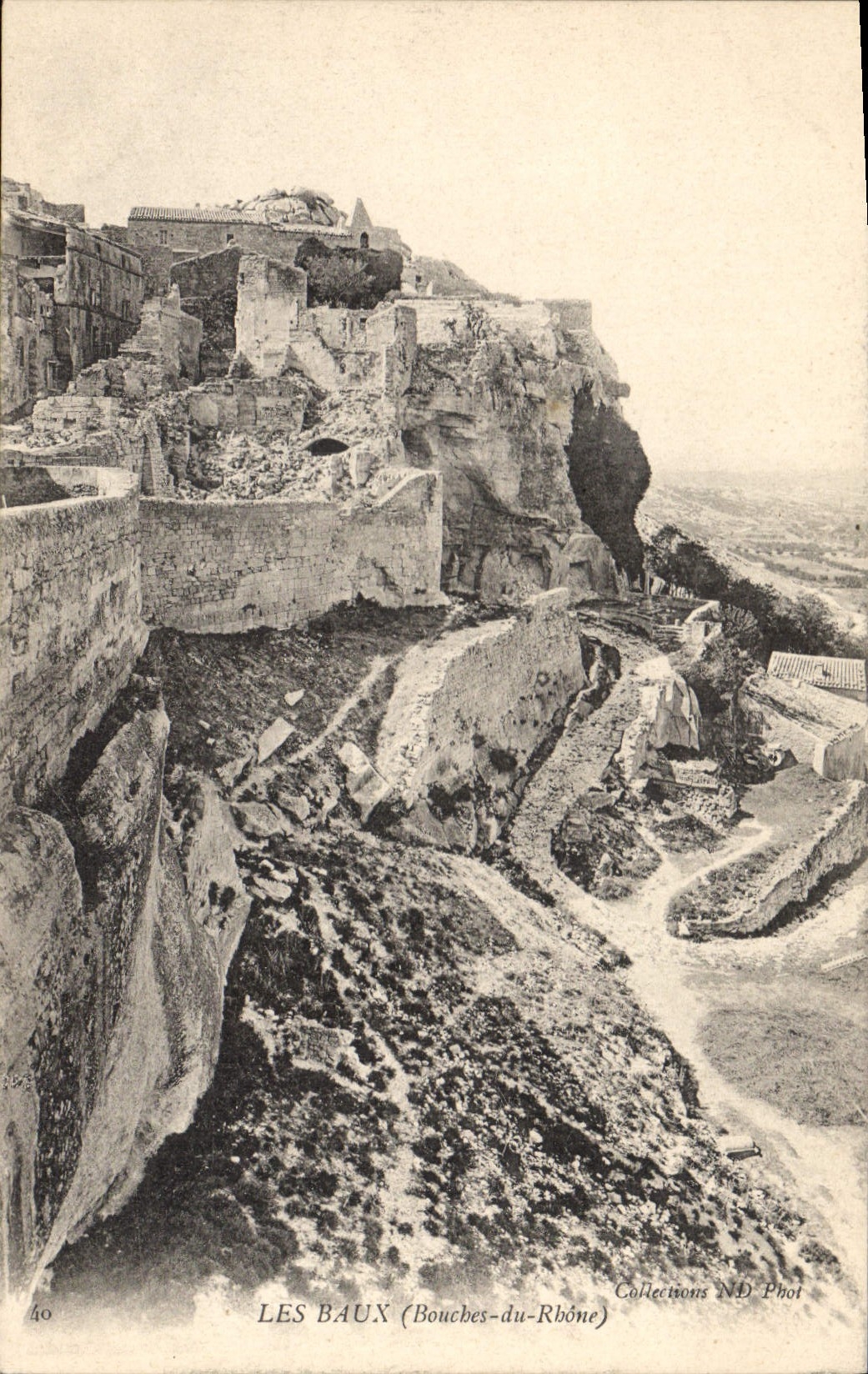 CPA Les Baux Bouches du Phone 