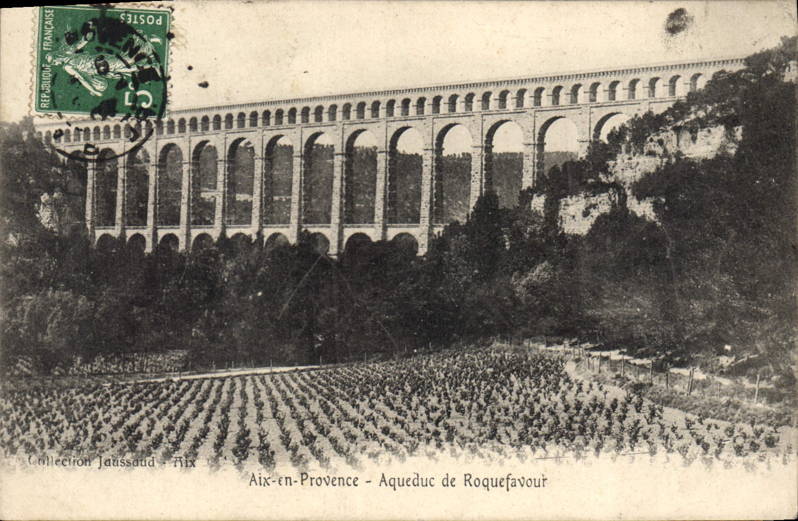 CPA Aix en Provence Aqueduc de Roquefavour
