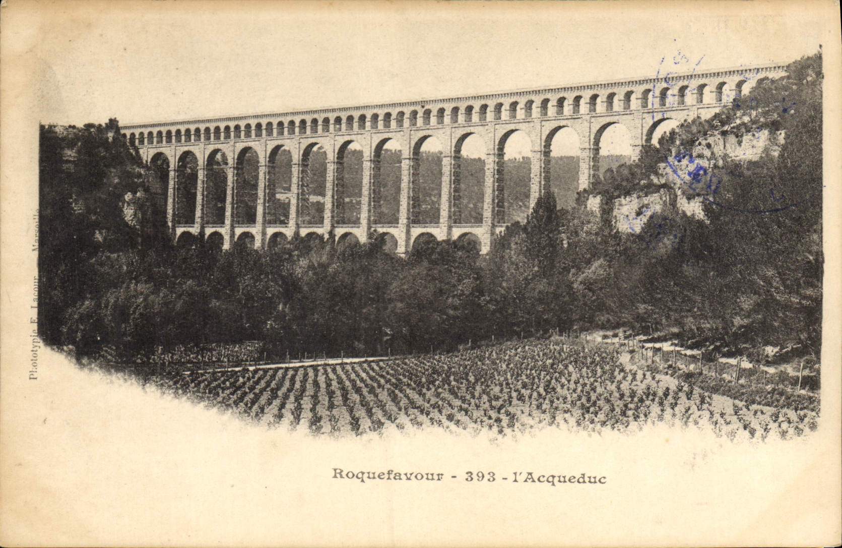 CPA Roquefavour l'Aqueduc 