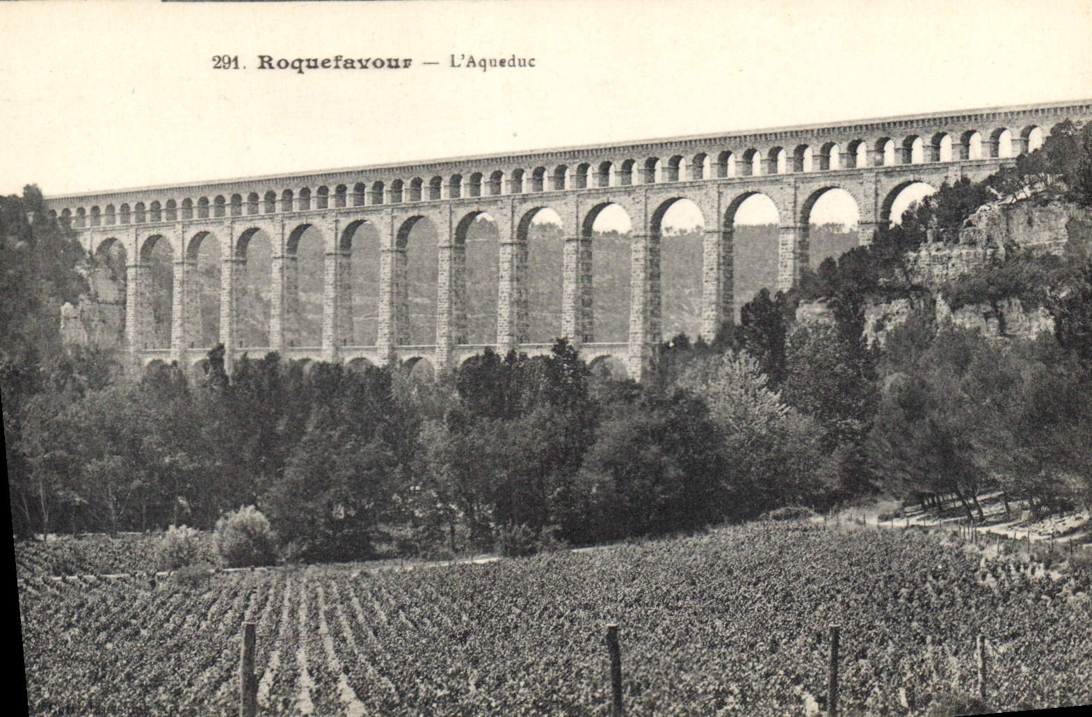 CPA Roquefavour l'Aqueduc 
