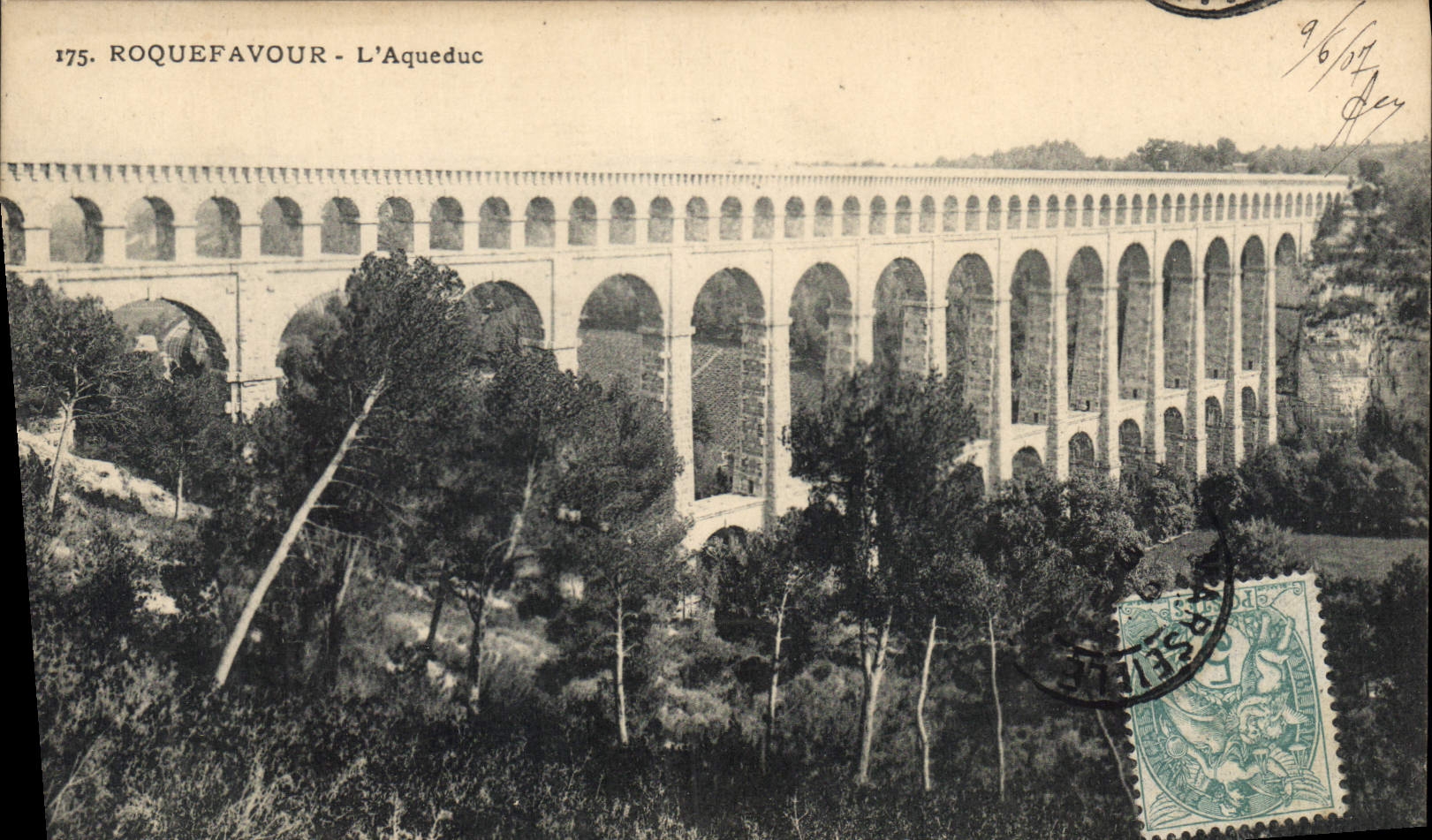 CPA Roquefavour l'Aqueduc 