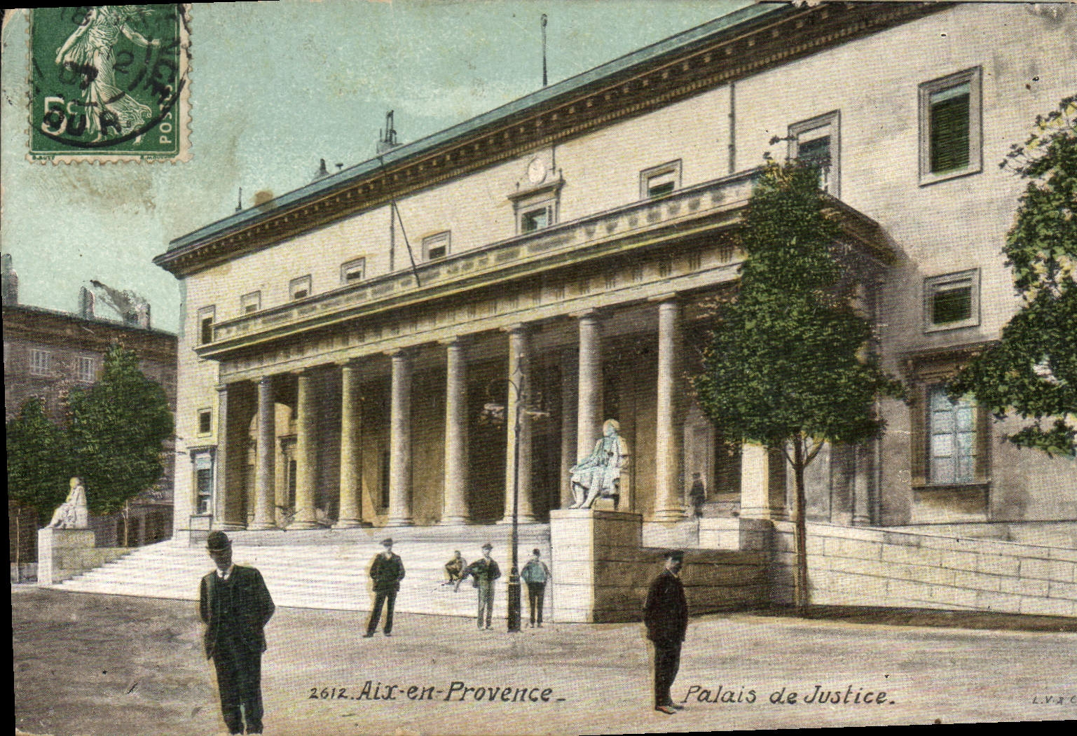 CPA Aix en Provence palais de justice 
