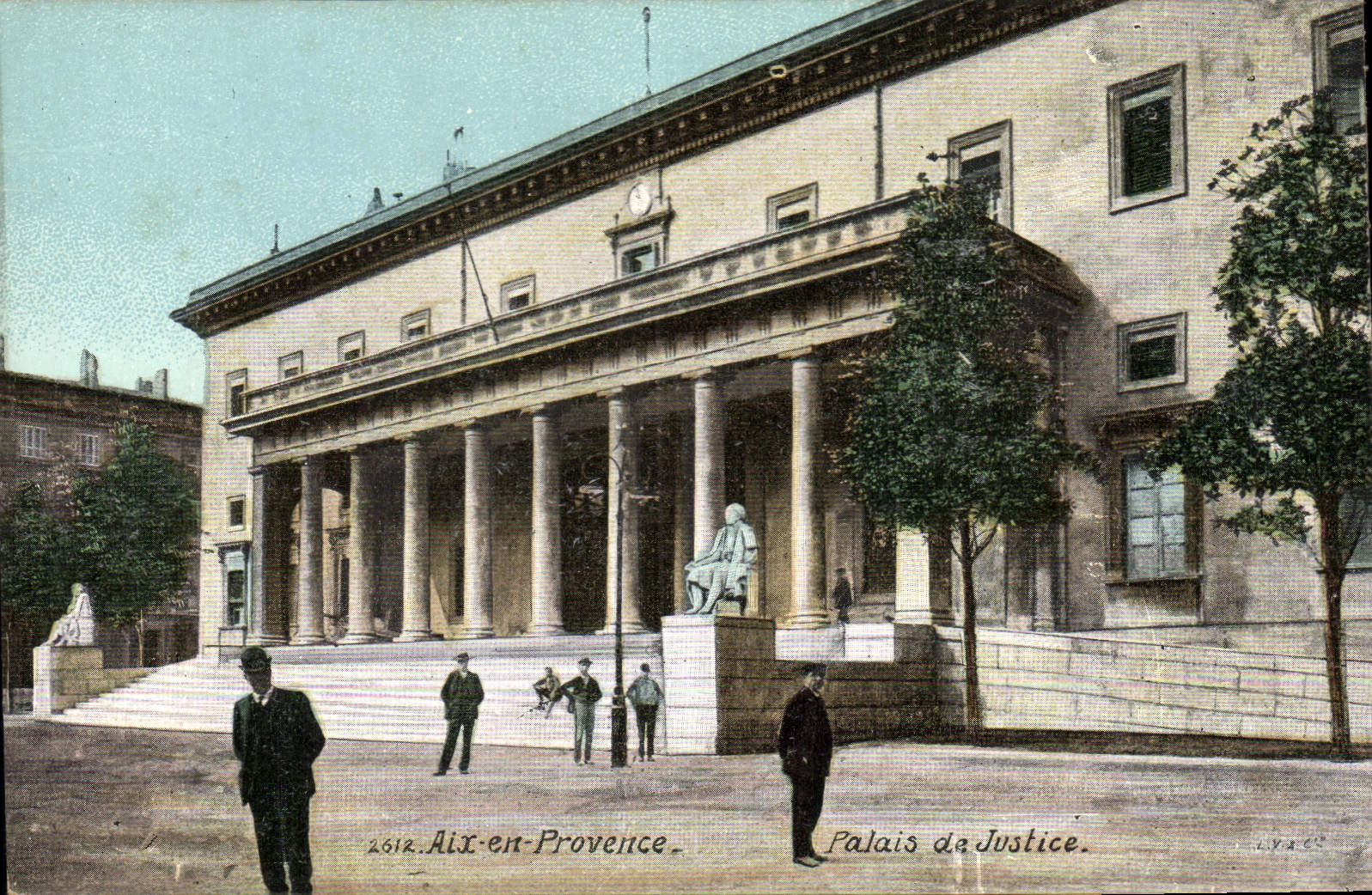CPA Aix en Provence palais de justice 