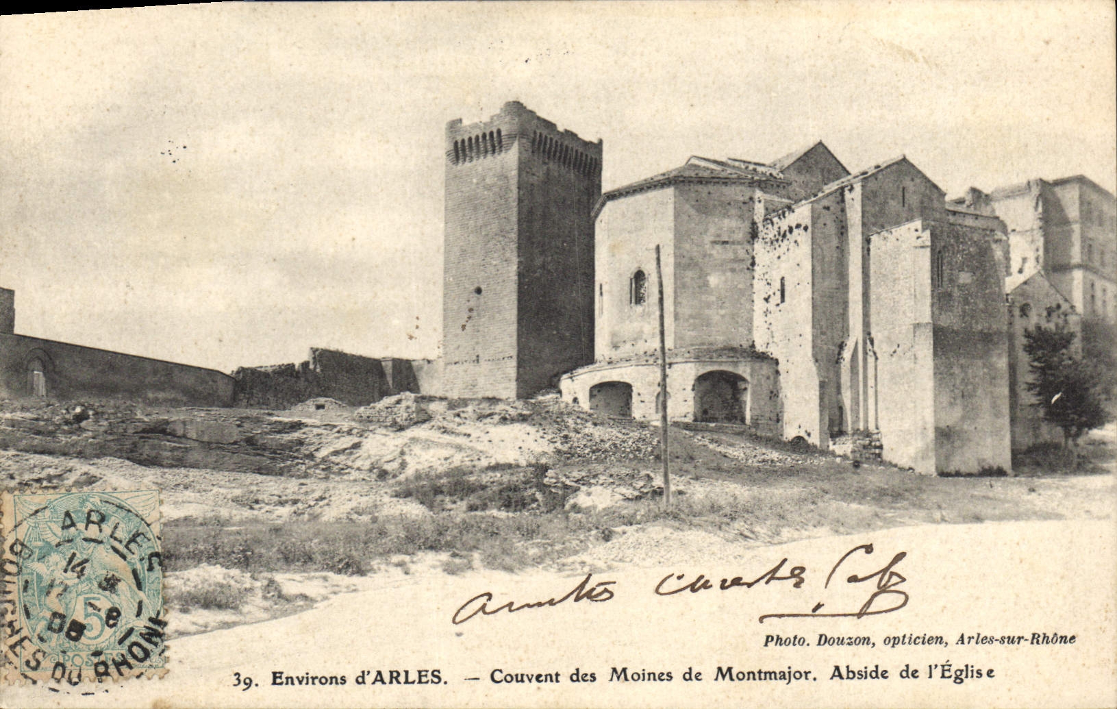 CPA Environs d'Arles Couvent des Moines de Montmajor 