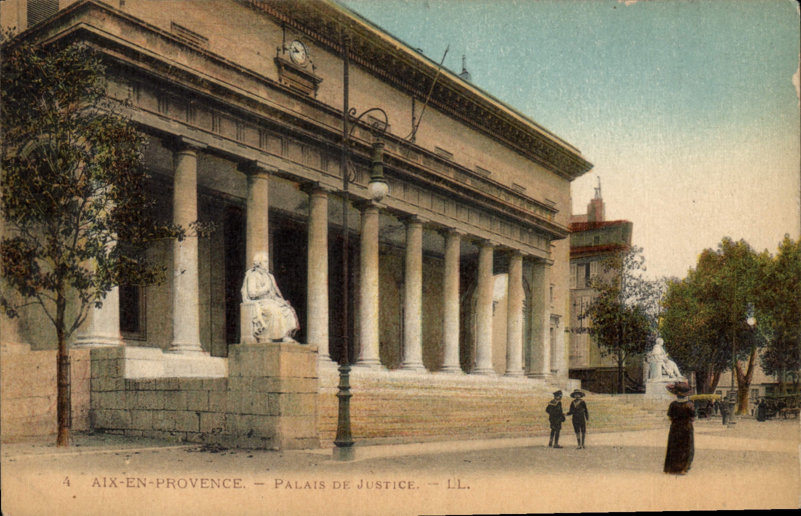 CPA Aix en Provence Palais de Justice 