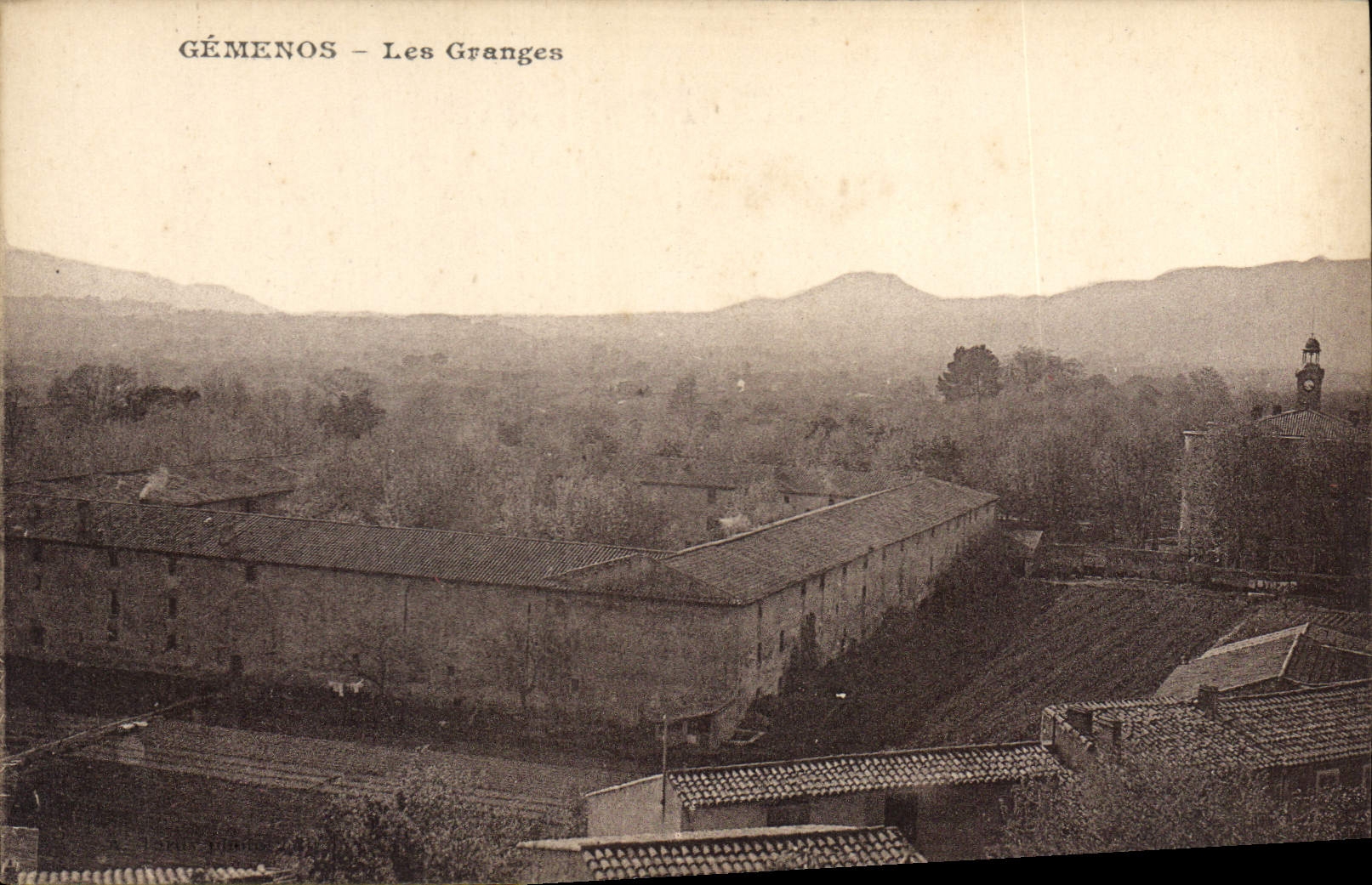 CPA Gemenos les Granges 