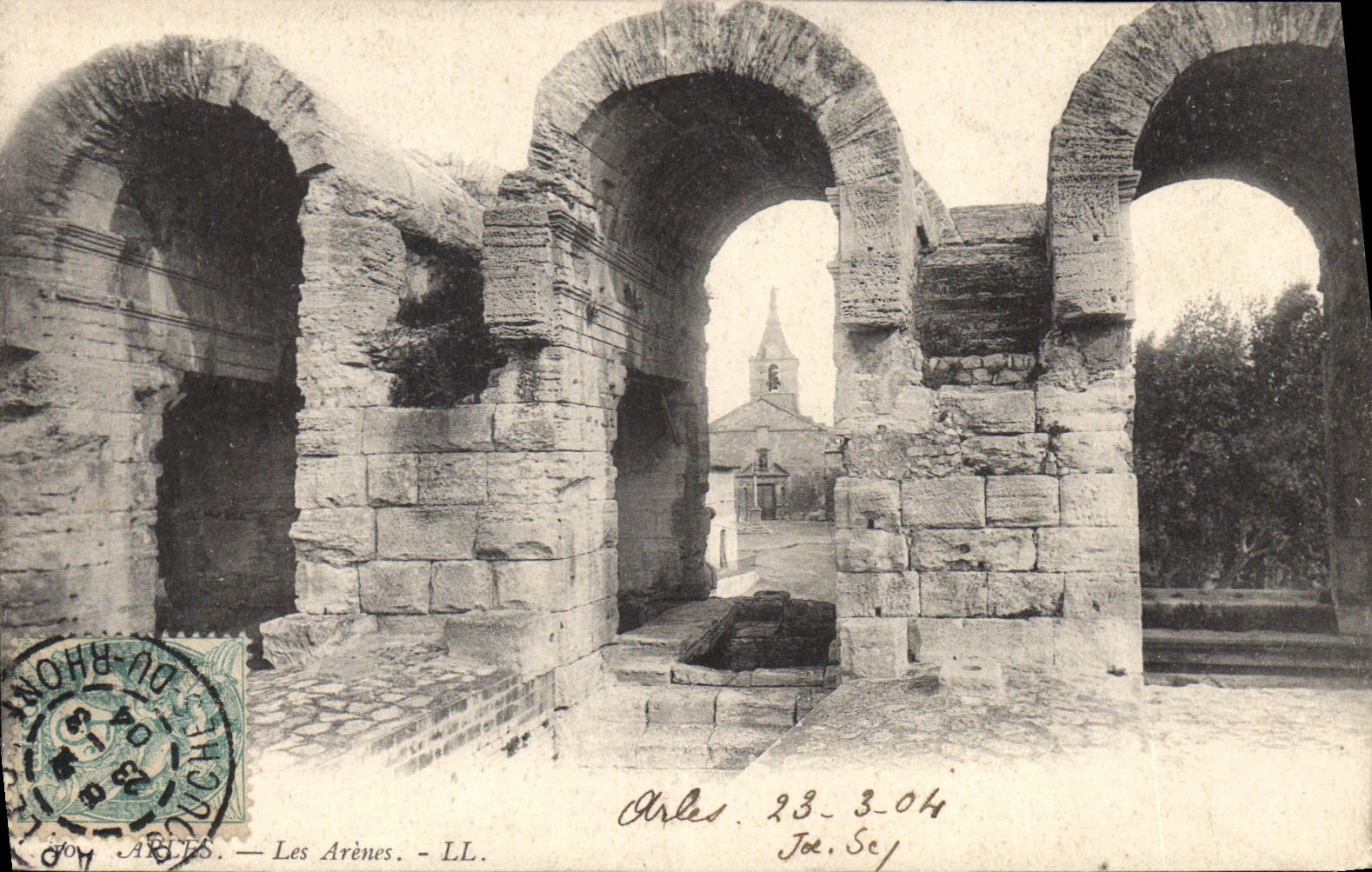 CPA Arles les Arenes 