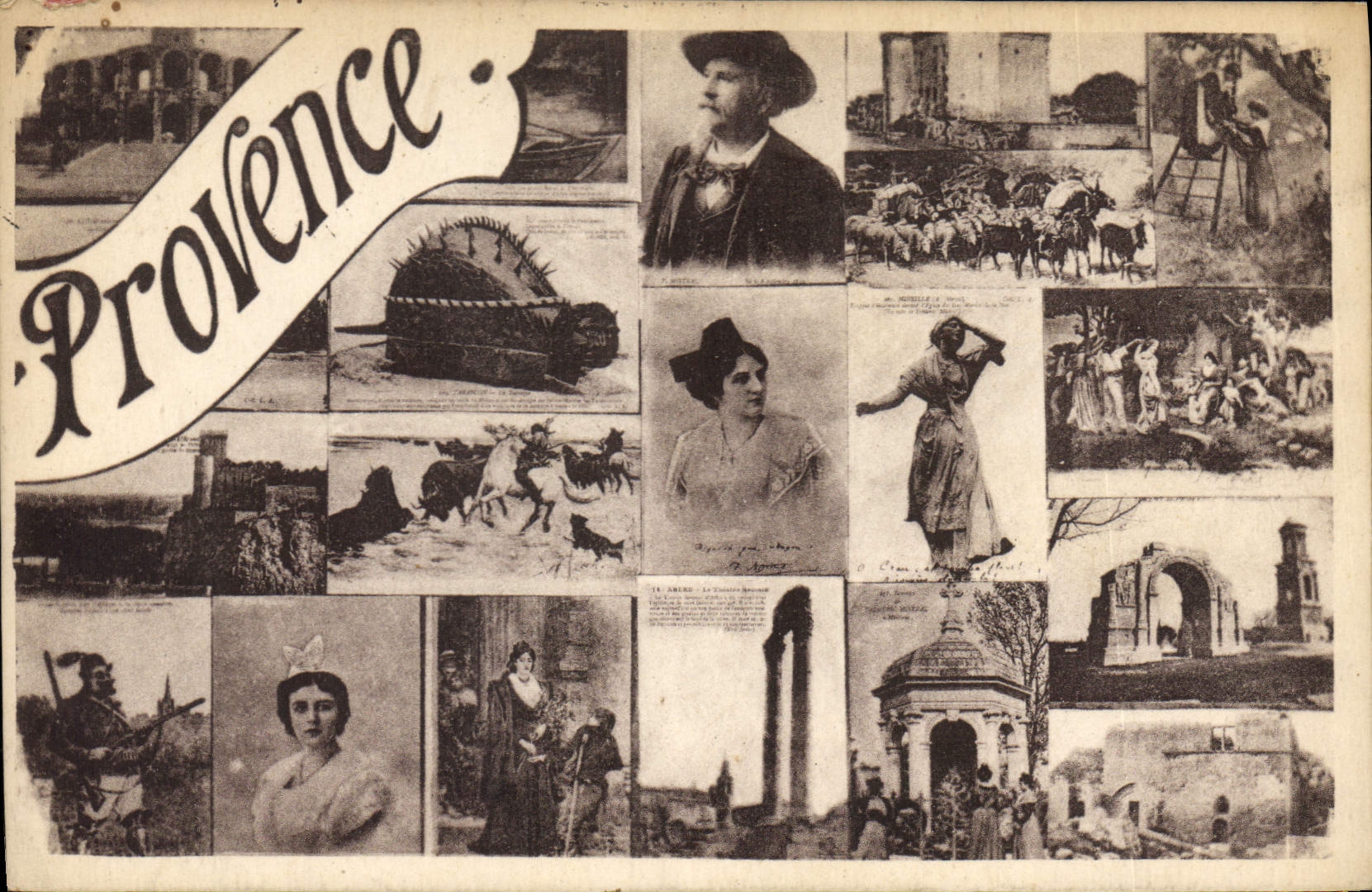 CPA Provence Foklore