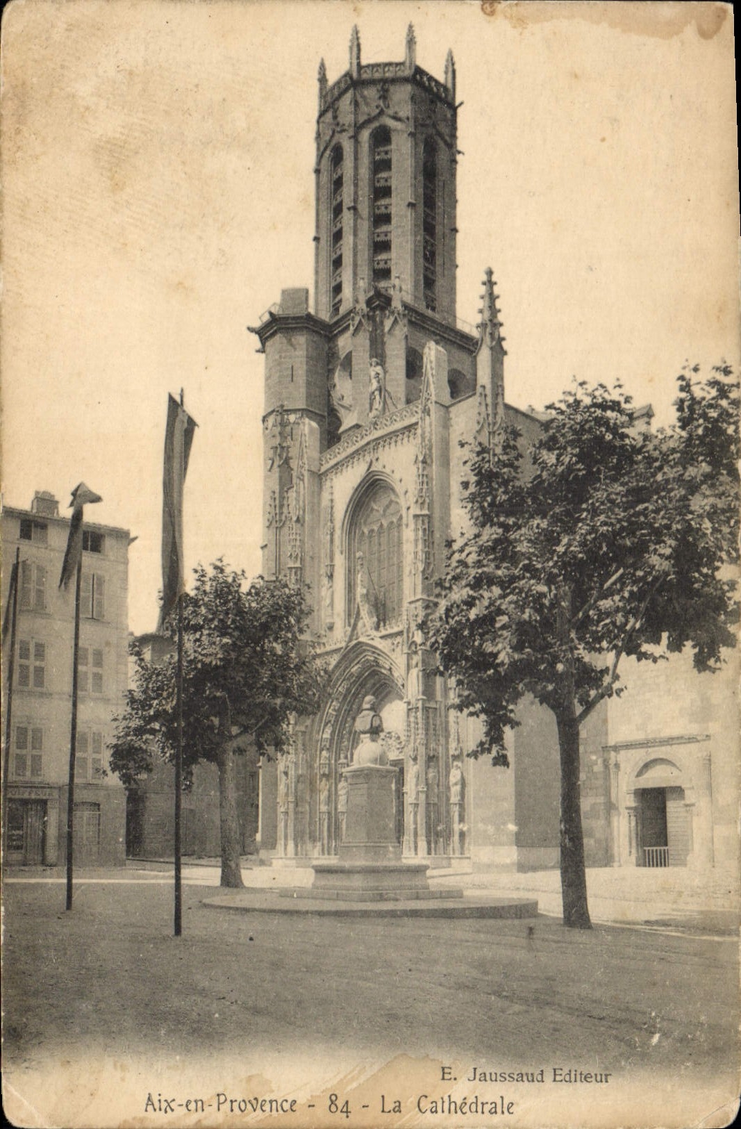 CPA Aix en Provence la cathedrale 