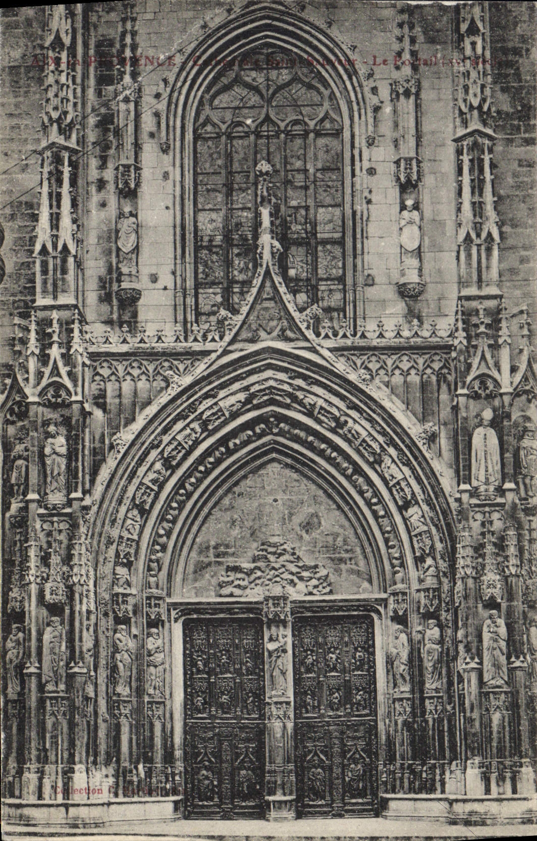 CPA Aix en Provence cathedrale Saint Sauveur