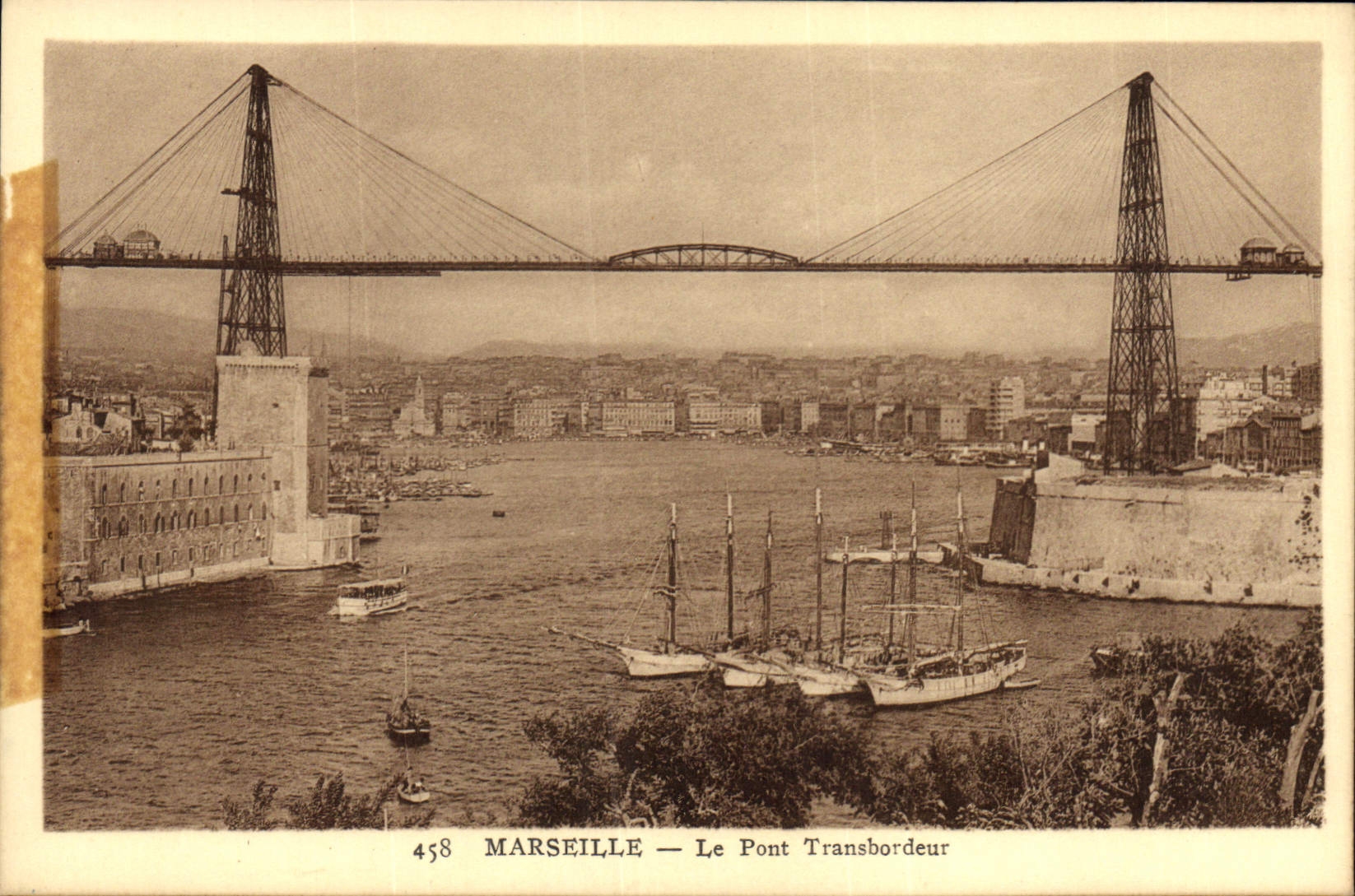 CPA Marseille le Pont Transbordeur 