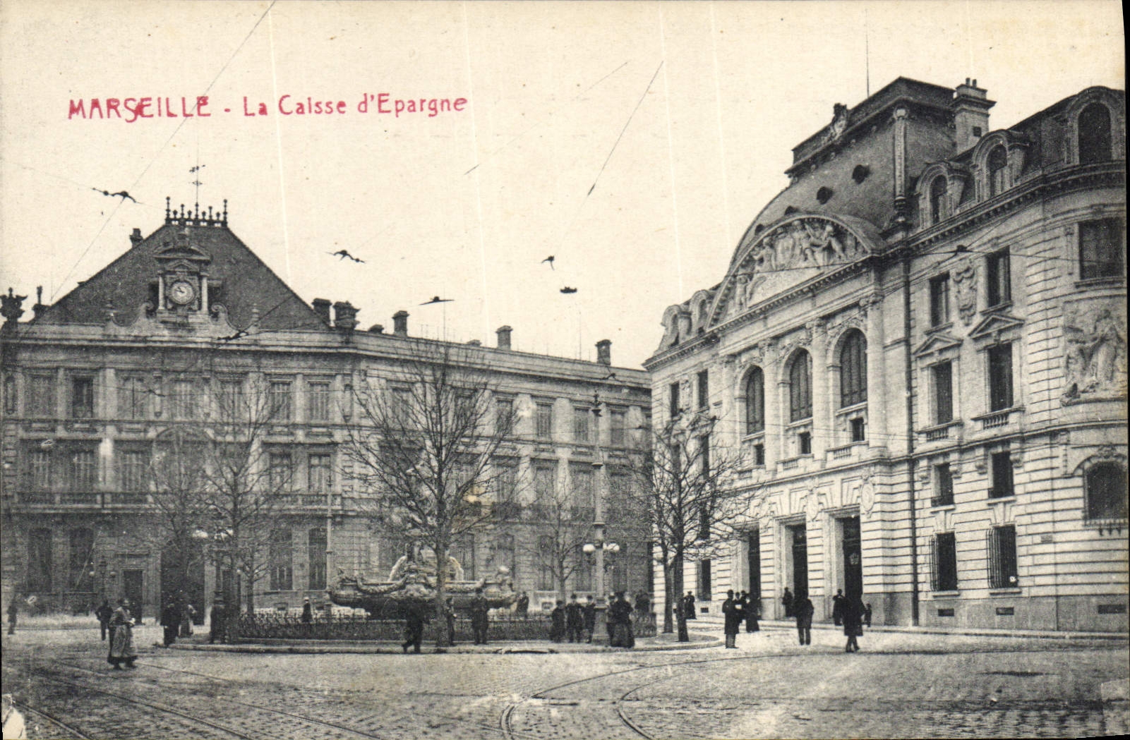 CPA Marseille la caisse d'Epargne 