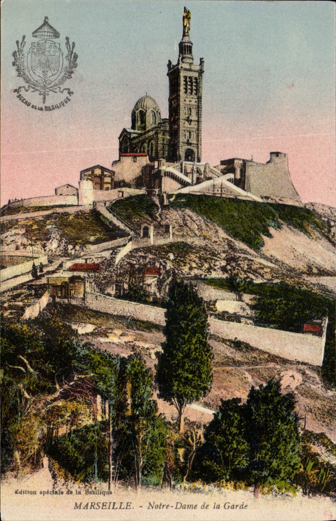 CPA Marseille Notre Dame de la Garde 