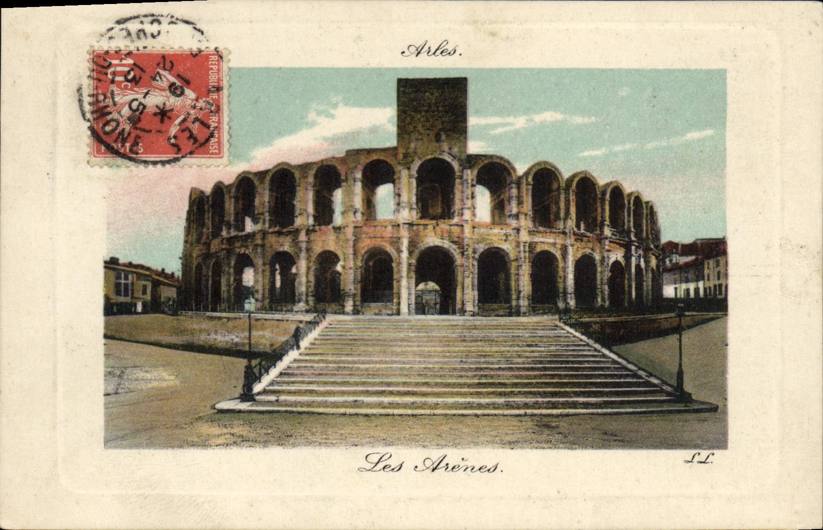 CPA Arles les Arenes 