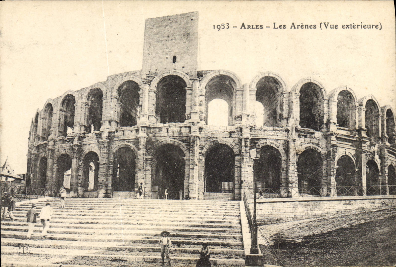 CPA 1953 ARLES Les Arenes Vue exterieure