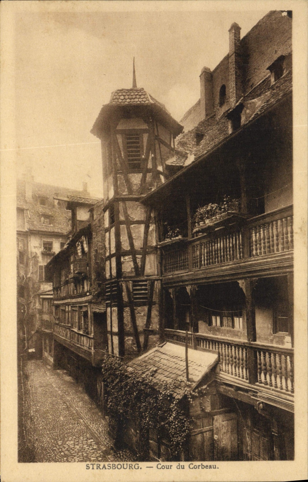 CPA STRASBOURG Ccour du corbeau