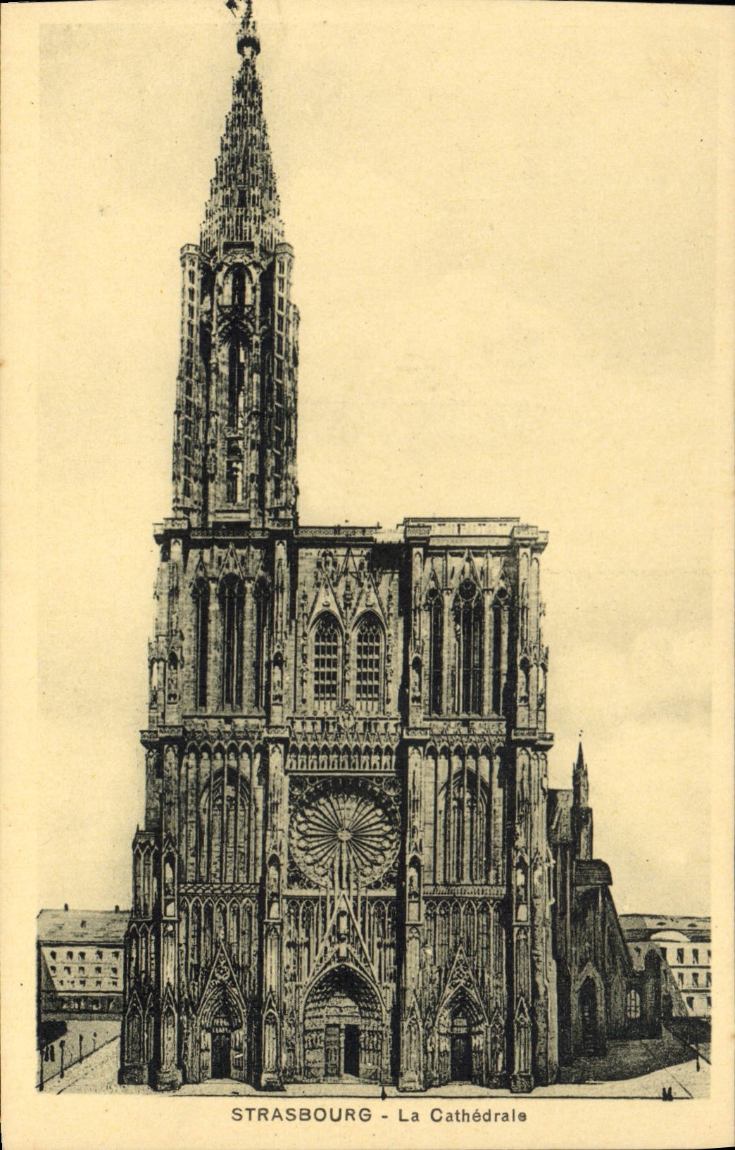 CPA STRASBOURG La Cathedrale