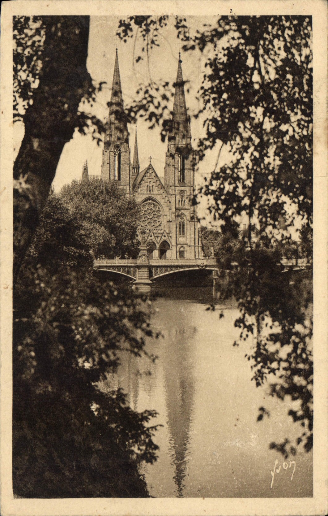 CPA Strasbourg Monument Maurice de Saxe