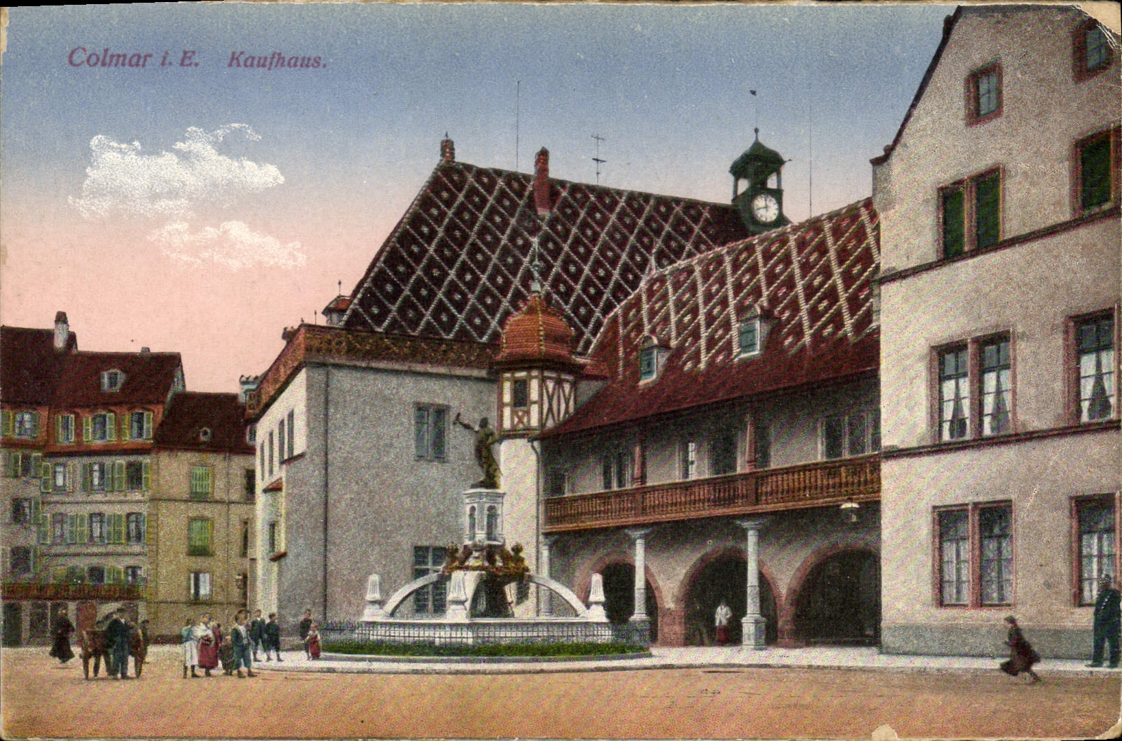 CPA Colmar I.E. kaufhaus