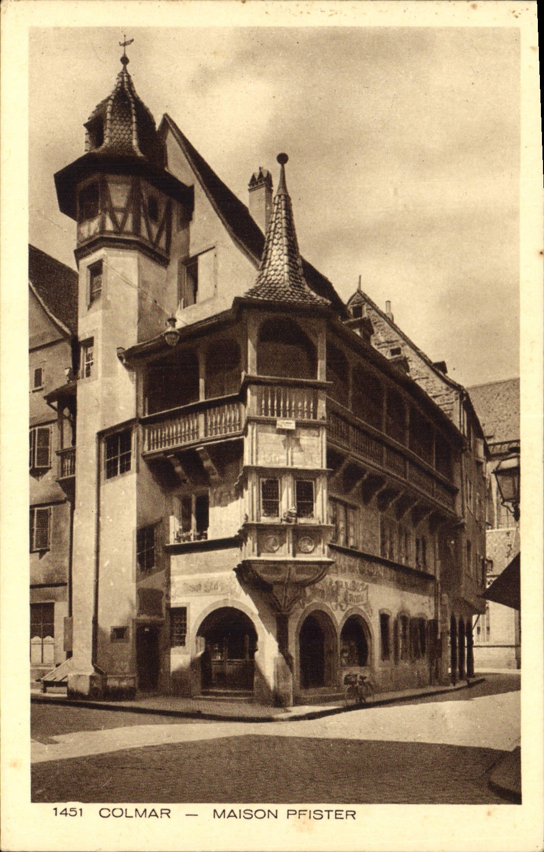 CPA COLMAR MAISON PFISTER