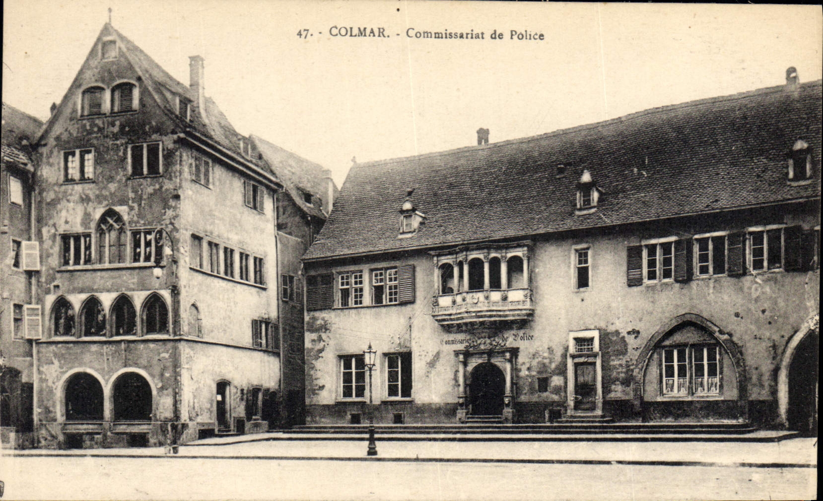 CPA COLMAR Commissariat de police