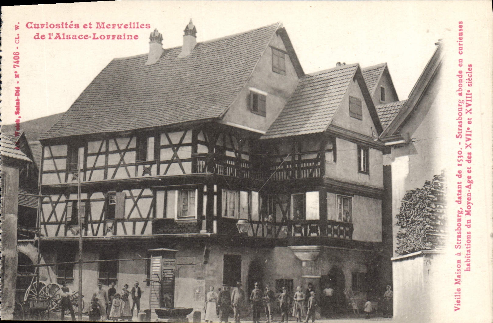 CPA Strassburg i.E. Hohere Tochterschule Ecole superieure de fillles