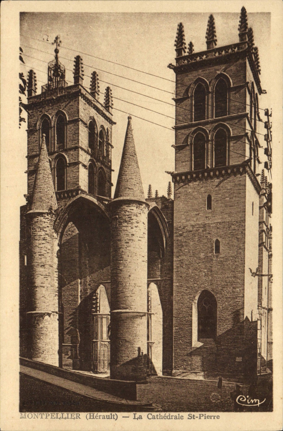 CPA MONTPELLIER HERAULT la Cathedrale St-pierre