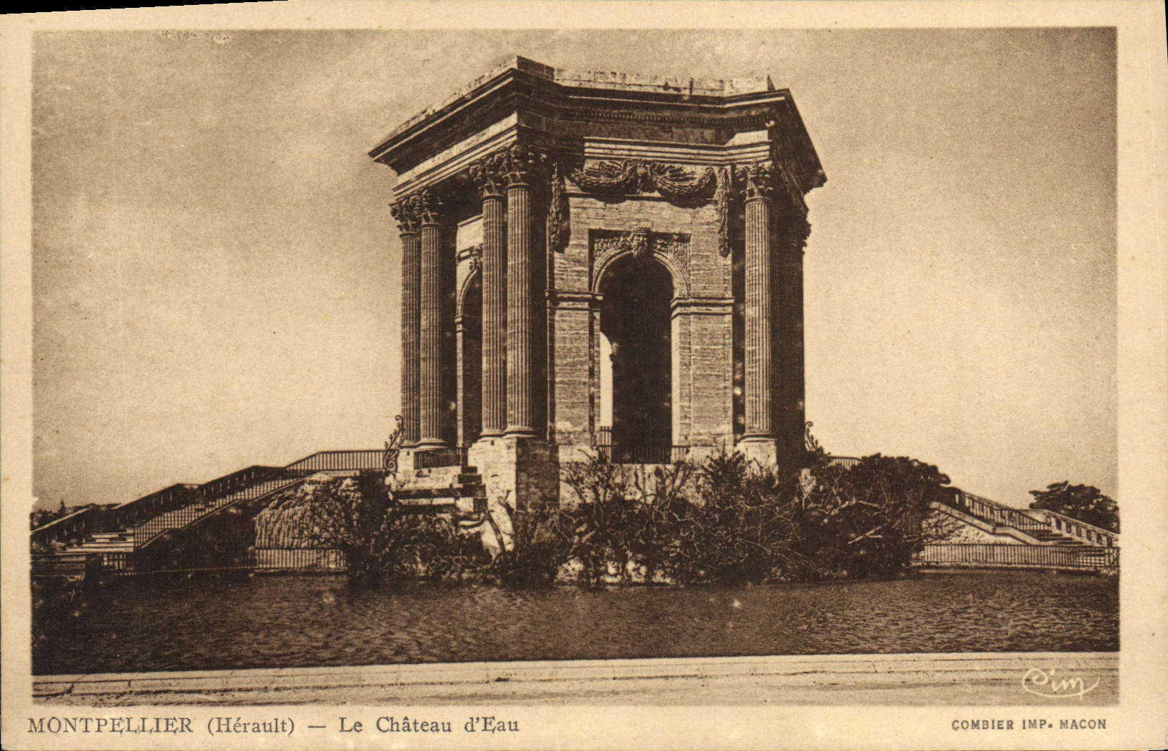 CPA MONTPELLIER Herault Le Chateau d'Eau