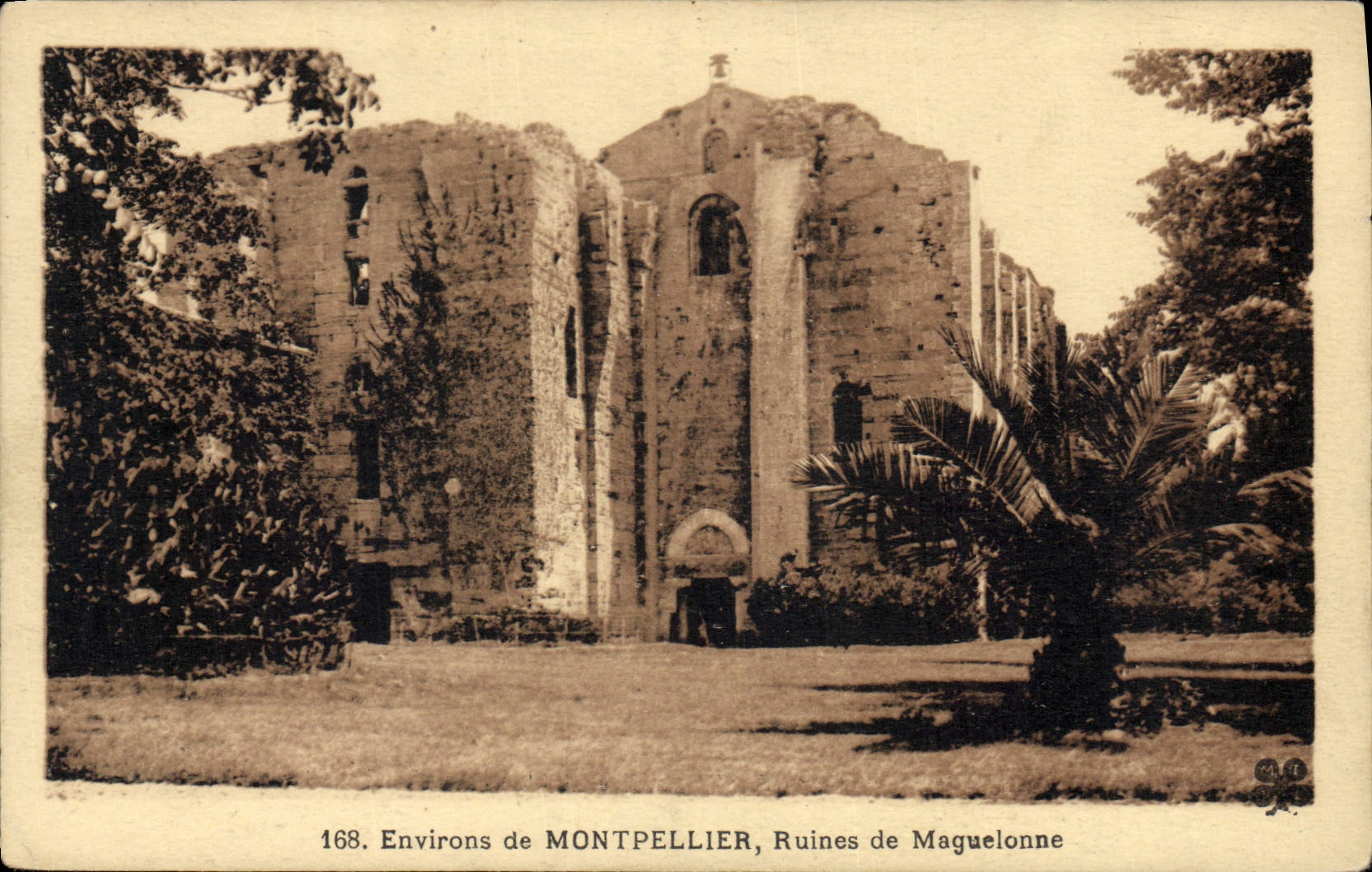 CPA Environs de MONTPELLIER Ruinses de Maguelonne