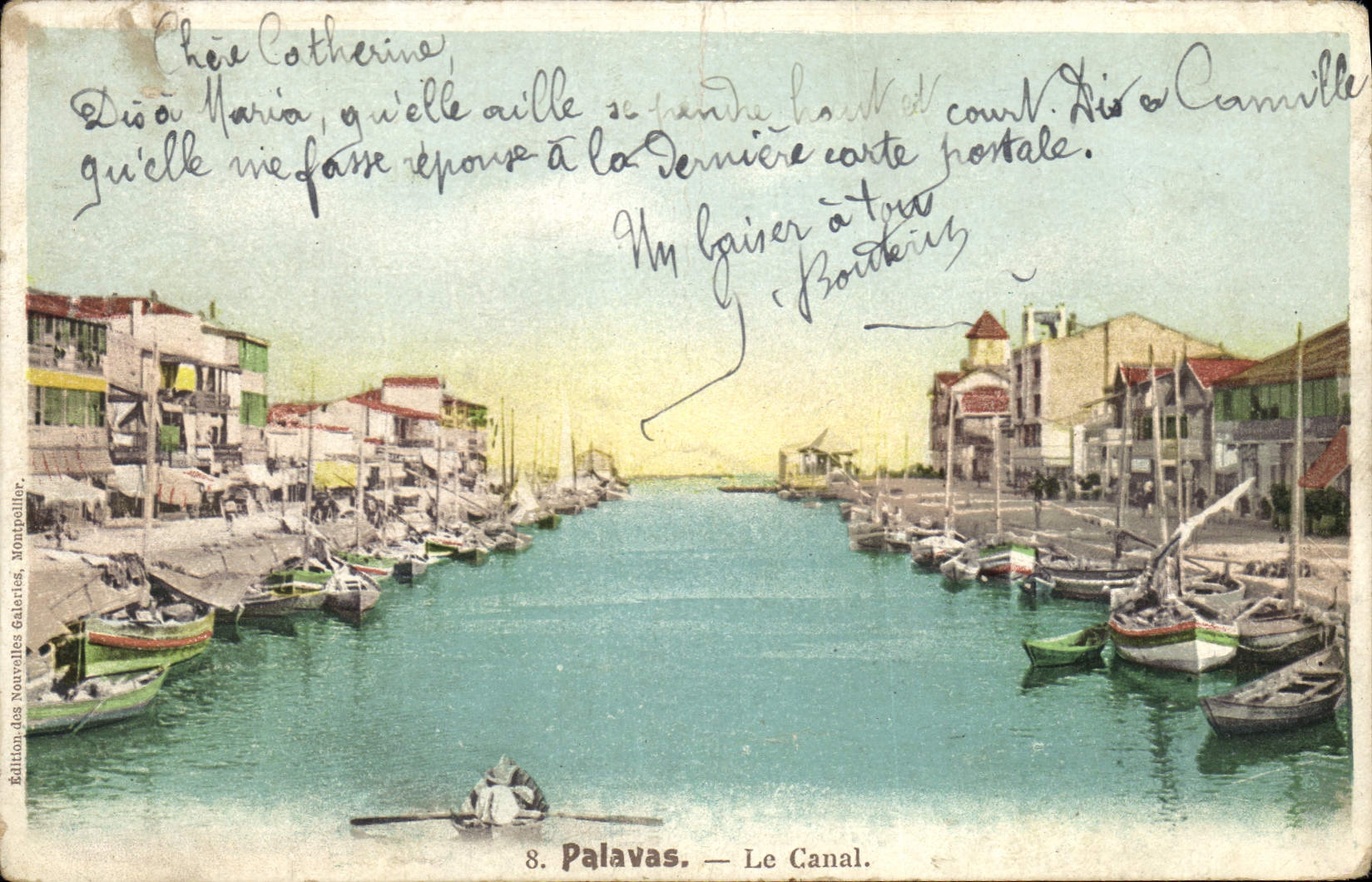 CPA Palavas le Canal