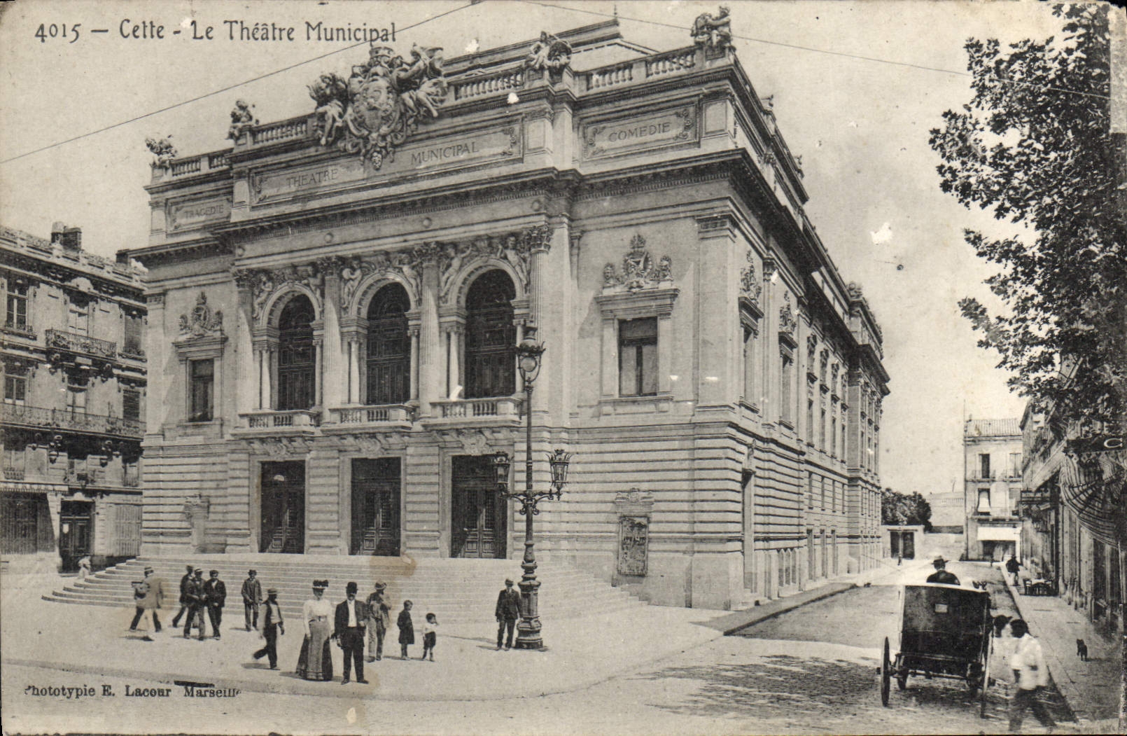 CPA Cette Le Theatre Municipal