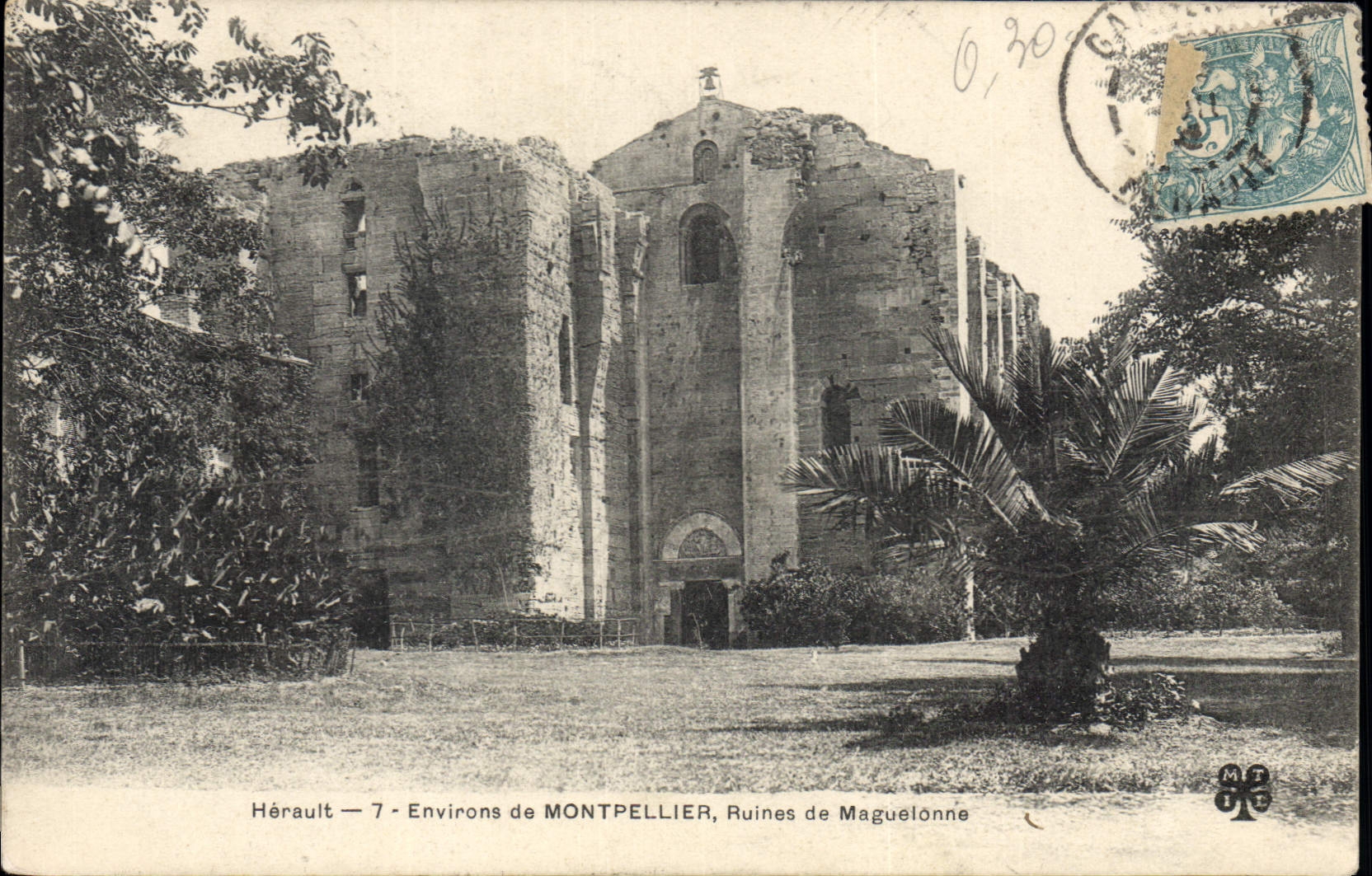 CPA Environs de MONTPELLIER Ruines de Maguelonne