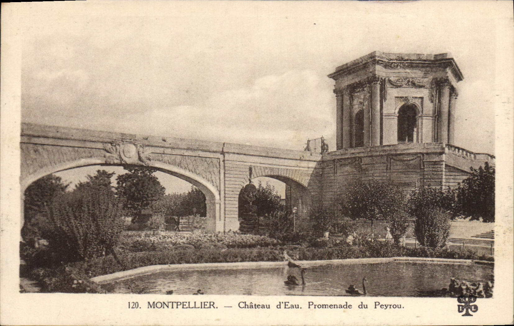 CPA MONTPELLIER Chateau d'Eau Promenade du Peyrou