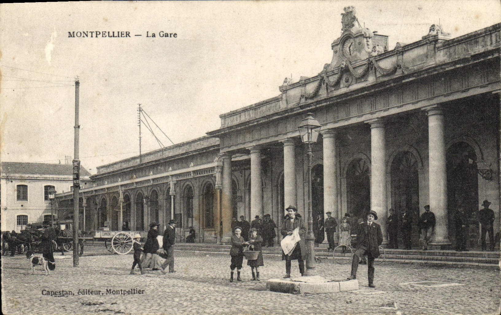 CPA MONTPELLIER La Gare