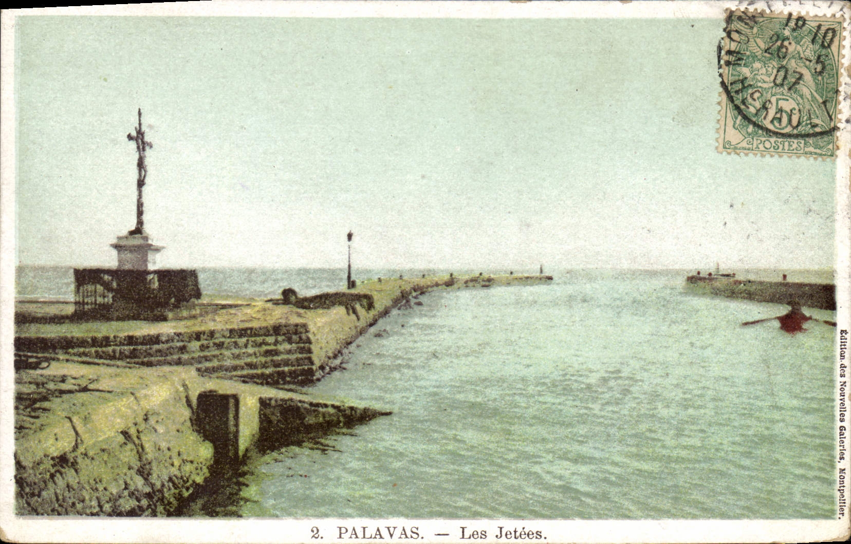 CPA PALAVAS Les Jetees