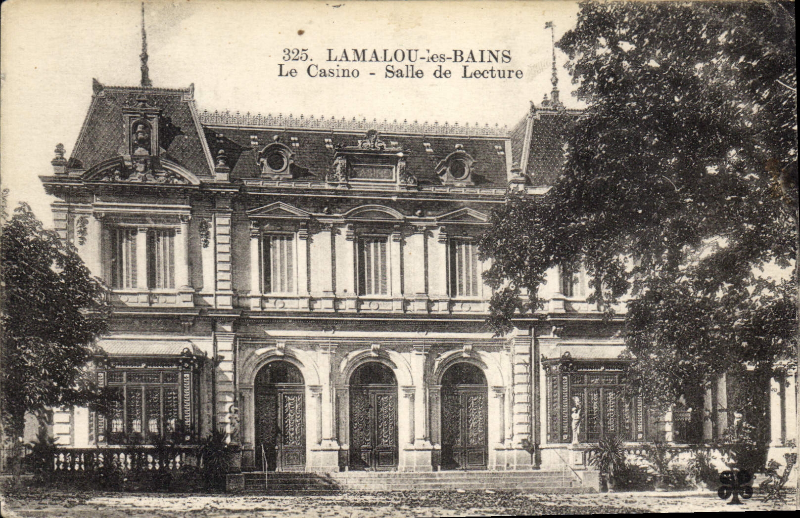 CPA LAMALOU les BAINS Le Casino Salle de Lecture