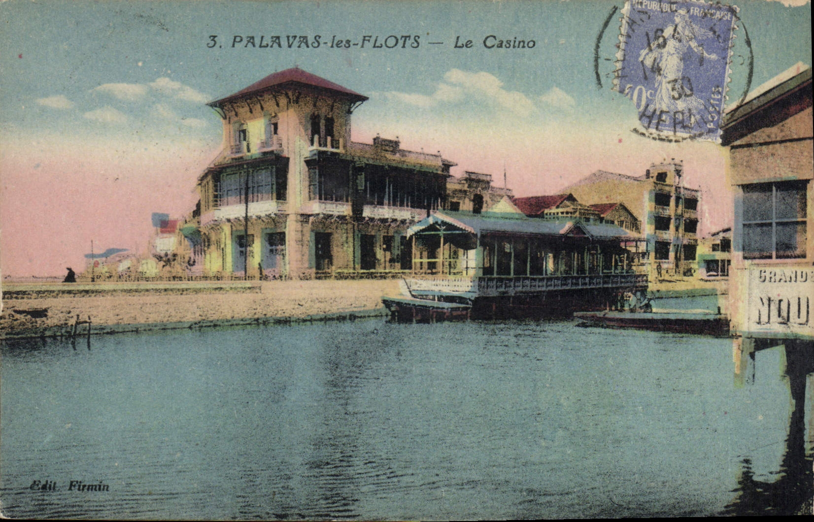 CPA PALAVAS les FLOTS Le Casino