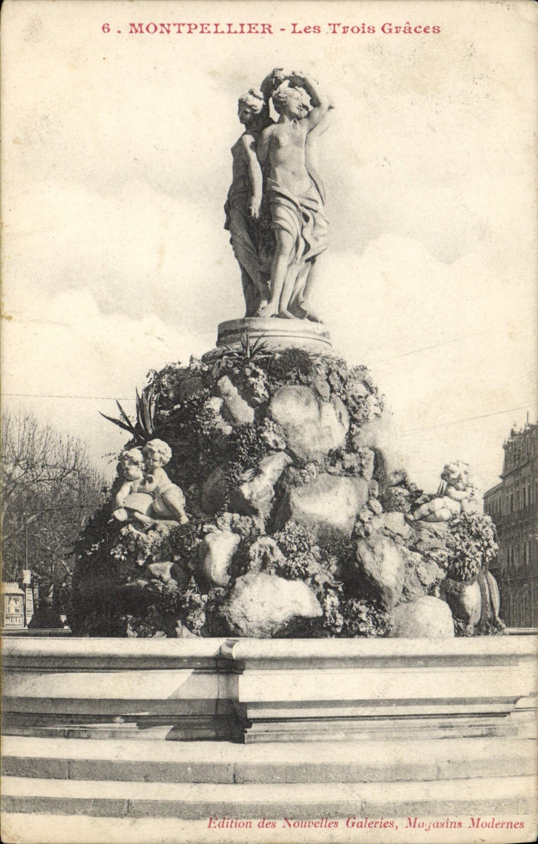CPA MONTPELLIER Les Trois Graces