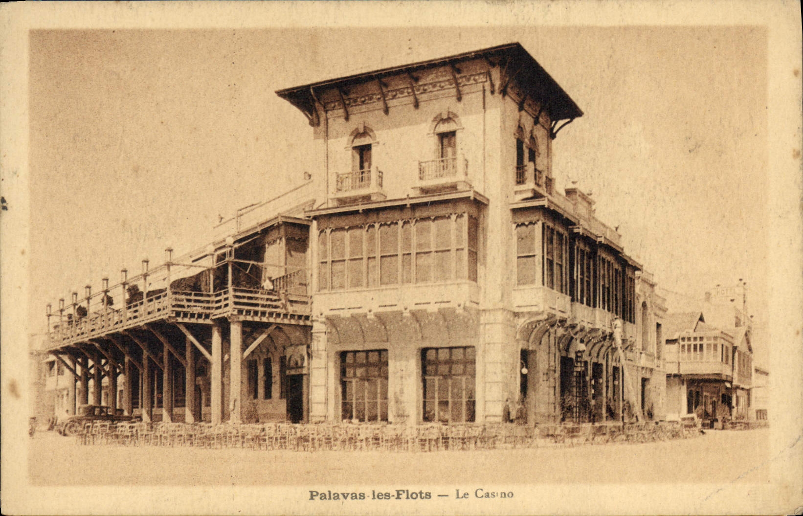 CPA Palavas les Flots Le Casino