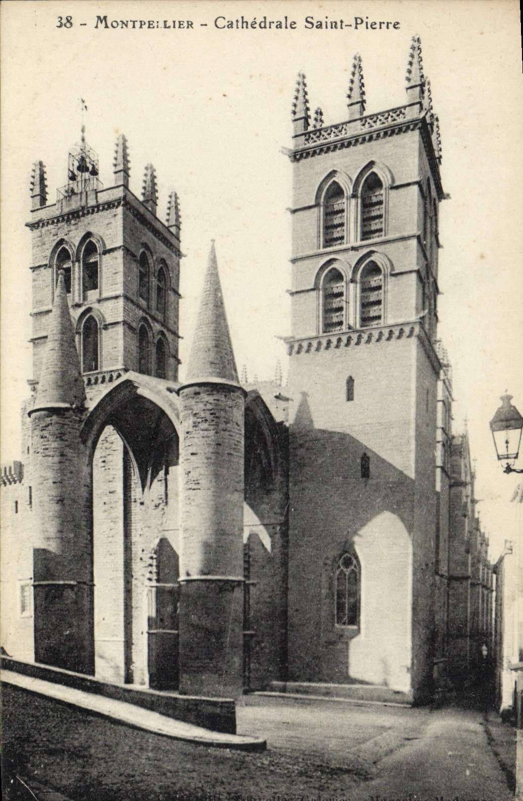 CPA MONTPELLIER Cathedrale Saint Pierre