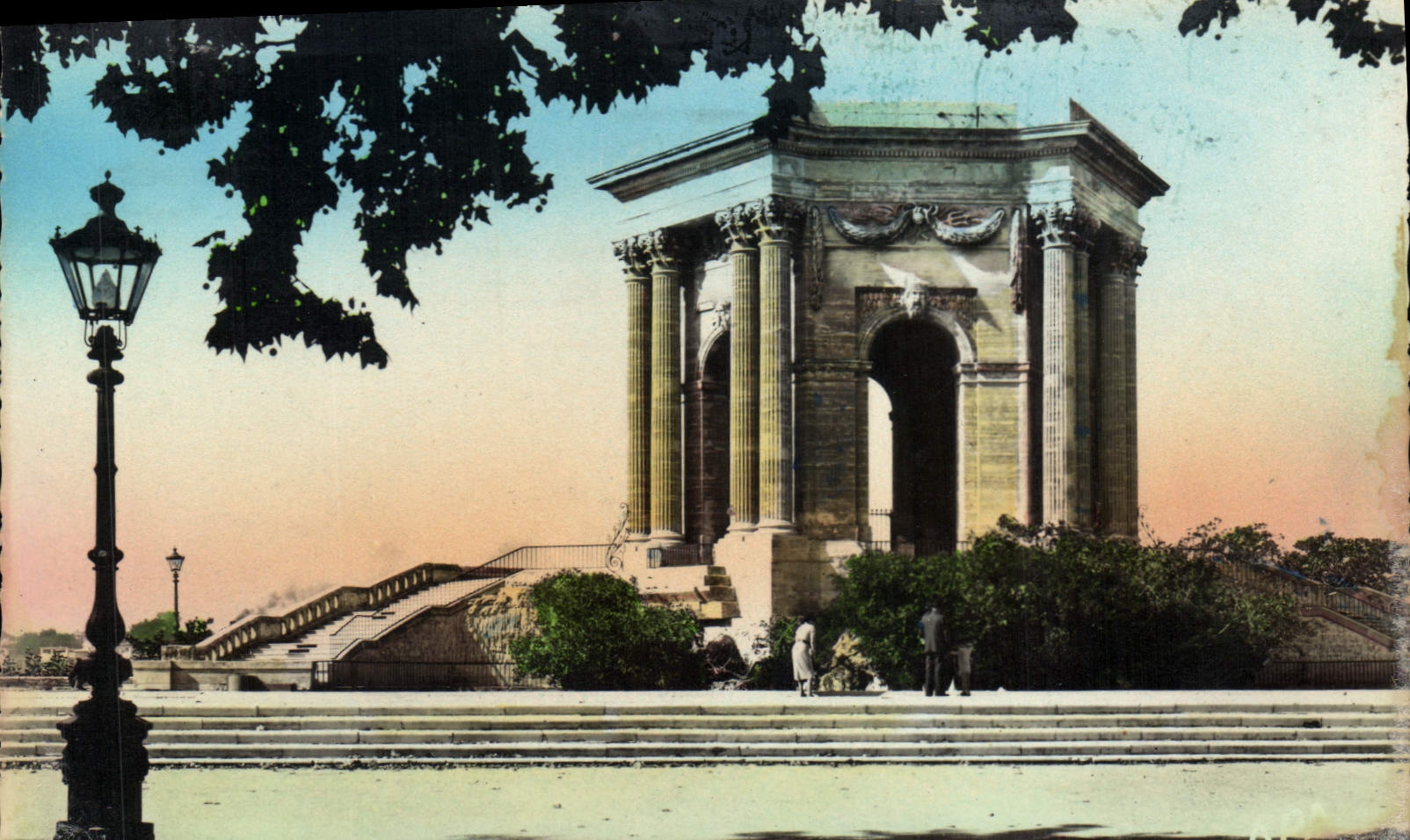 CPA Montpellier Le château d'eau