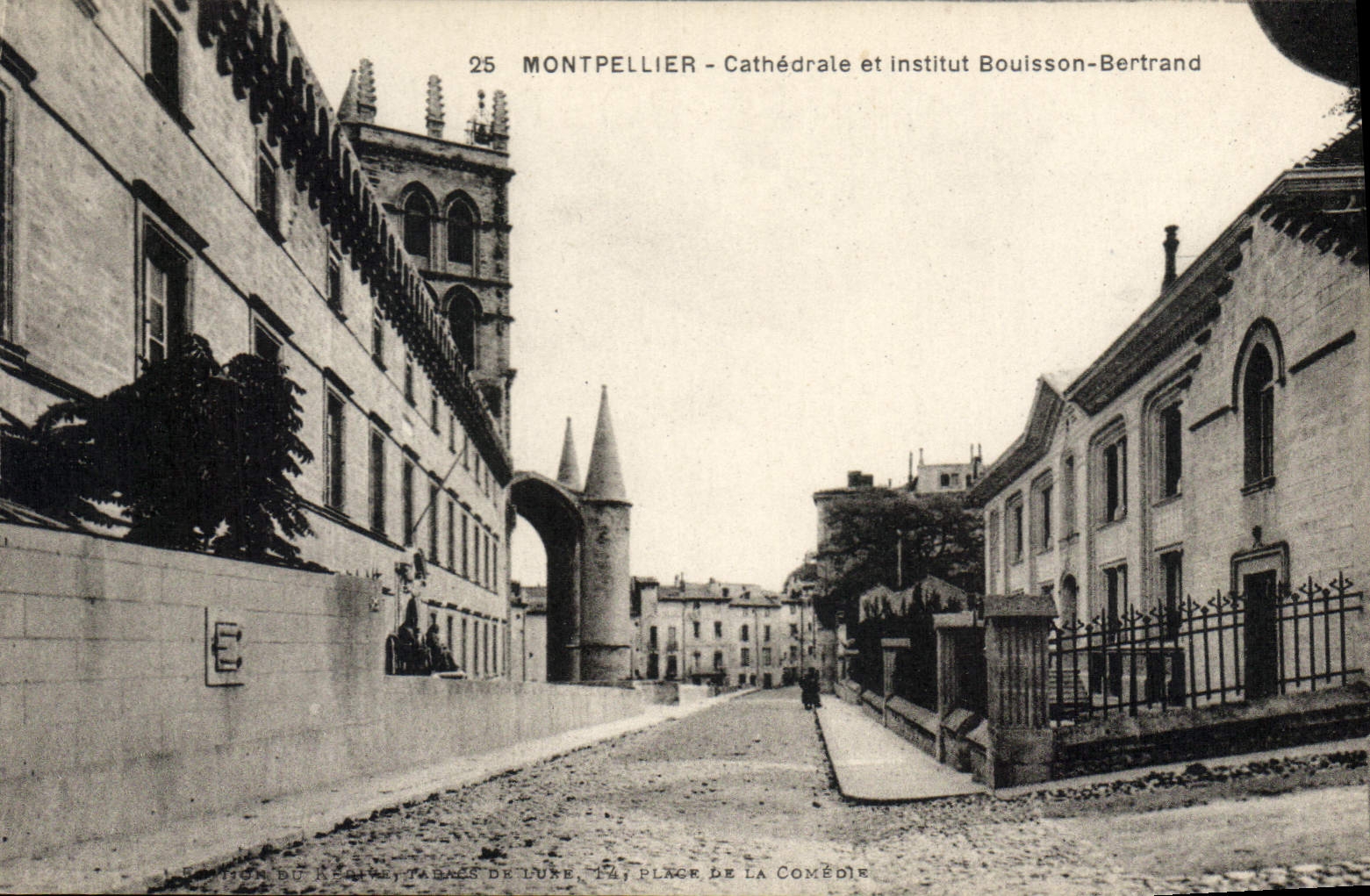 CPA MONTPELLIER Cathedrale et institut Bousson Bertrand