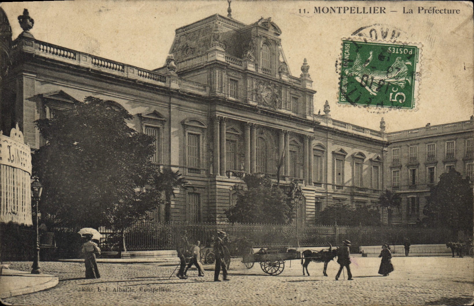 CPA MONTPELJLIER La Prefecture