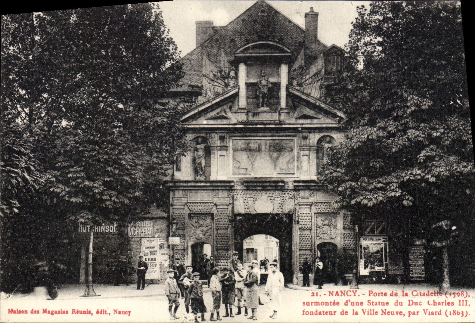 CPA NANCY Porte de la Citadelle