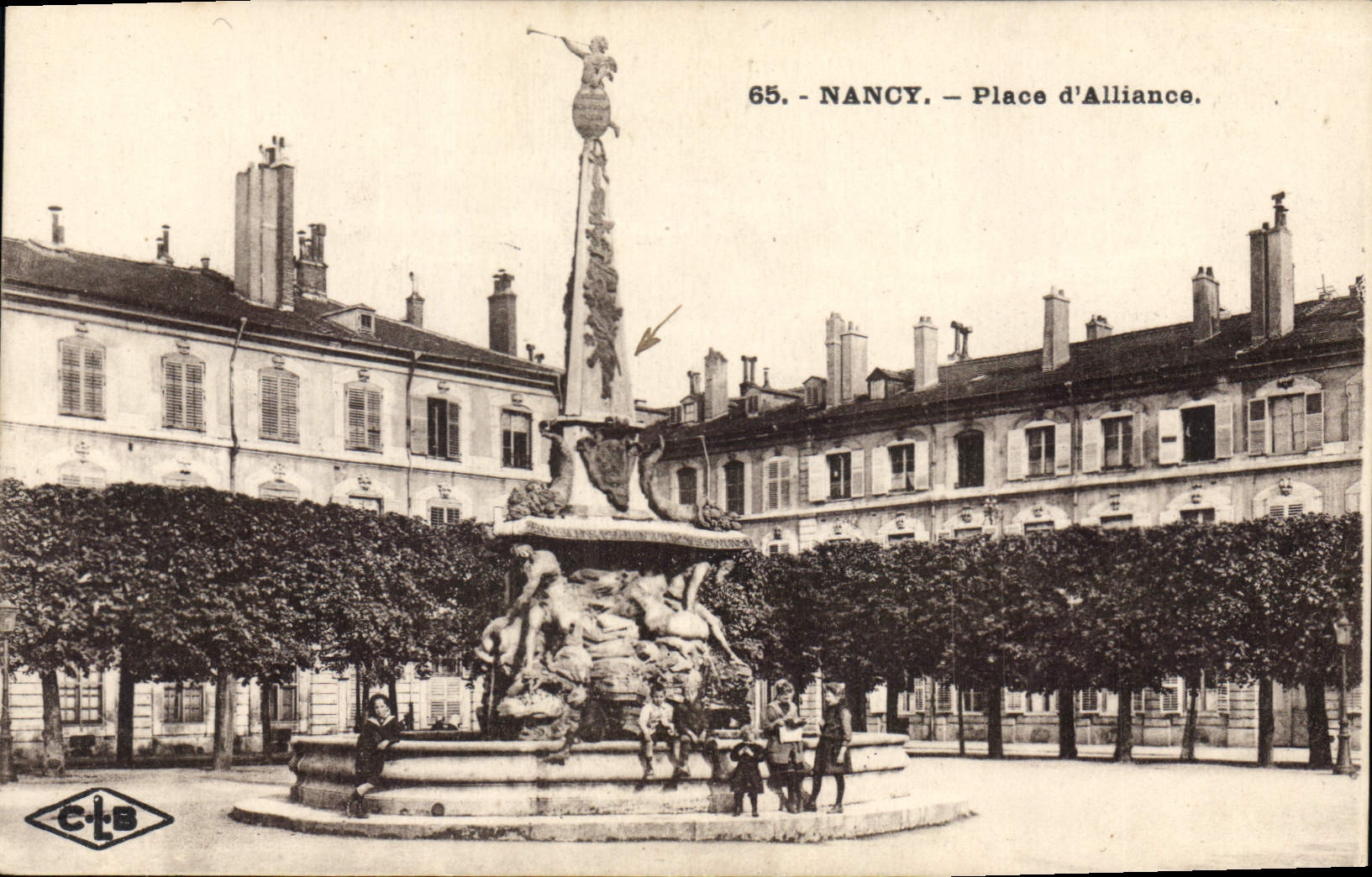 CPA NANCY Place d'Alliance