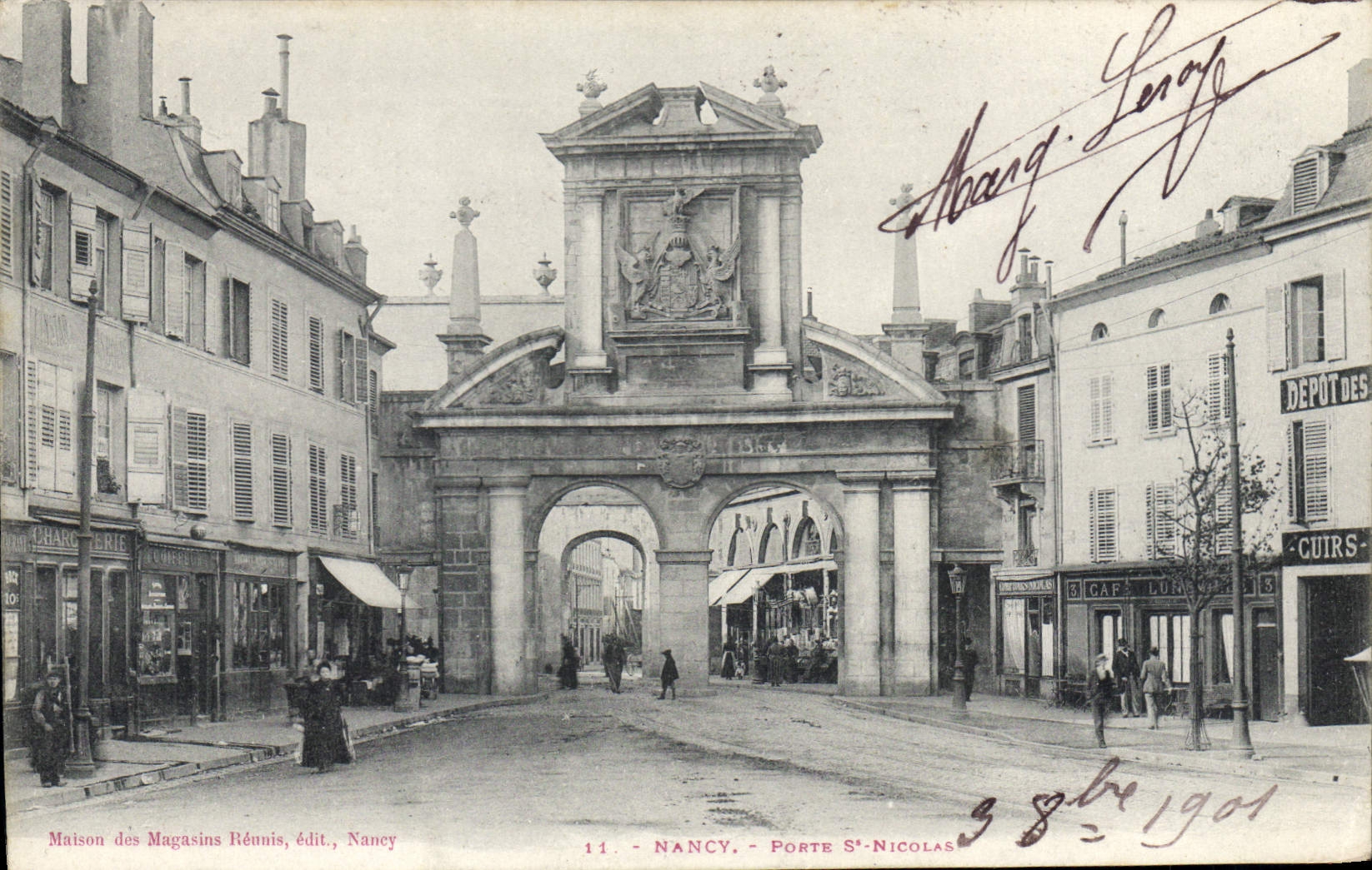 CPA NANCY Porte S NICOLAS