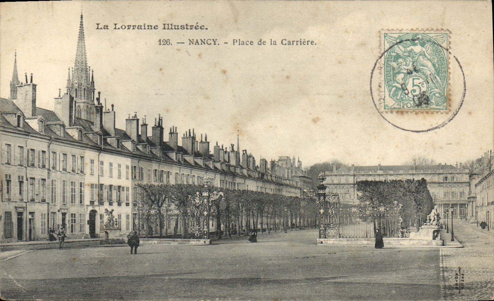 CPA NANCY Place de la Carriere