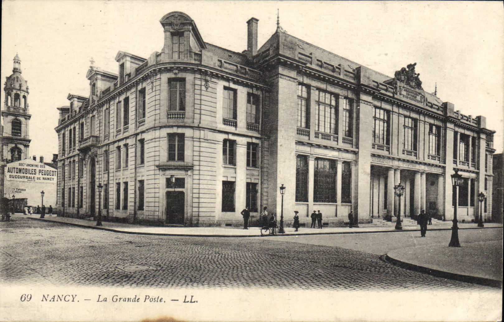 CPA NANCY La Grande Poste