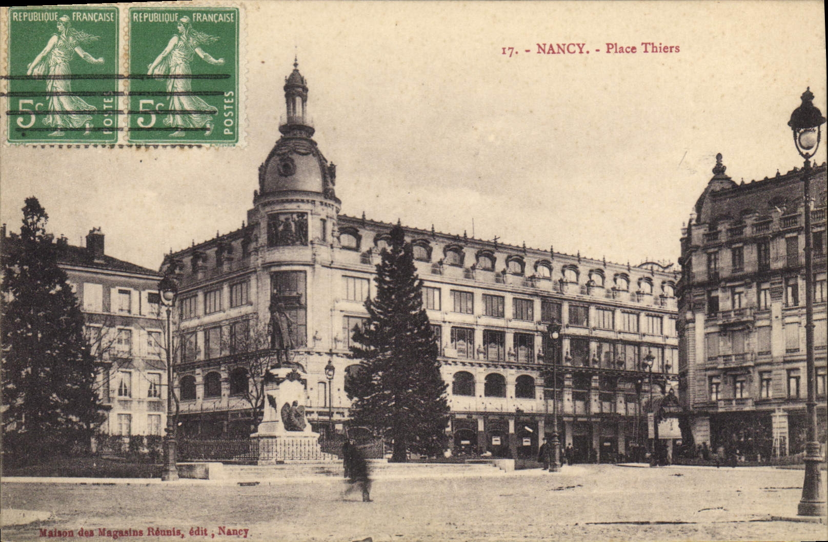 CPA NANCY Place Thiers